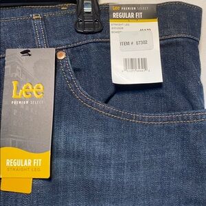 Mens Lee Jeans Regular Fit Straight Leg